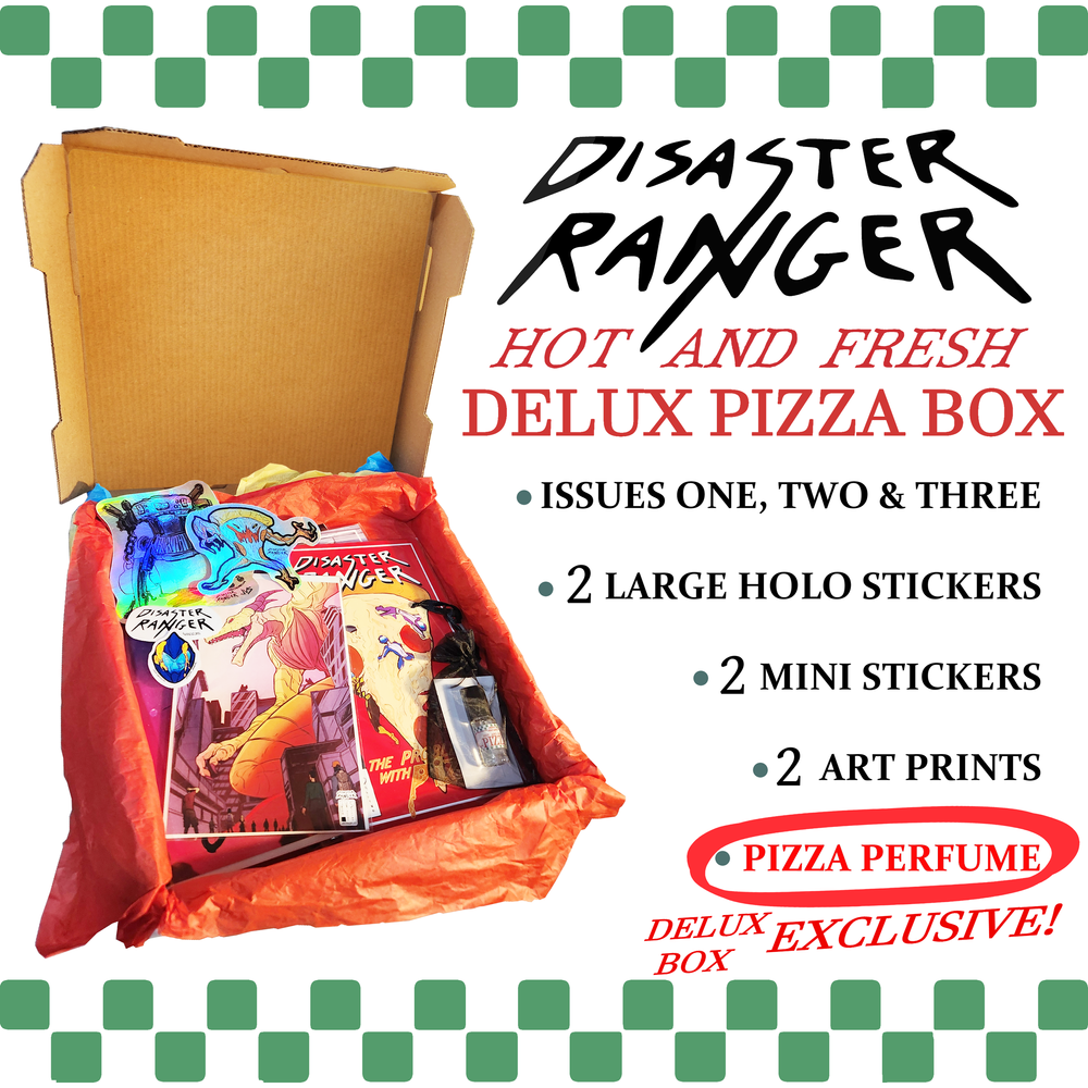 Disaster Ranger Delux Pizza Box — John Vincent Salvino